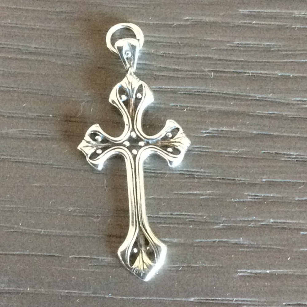 Sterling silver cross